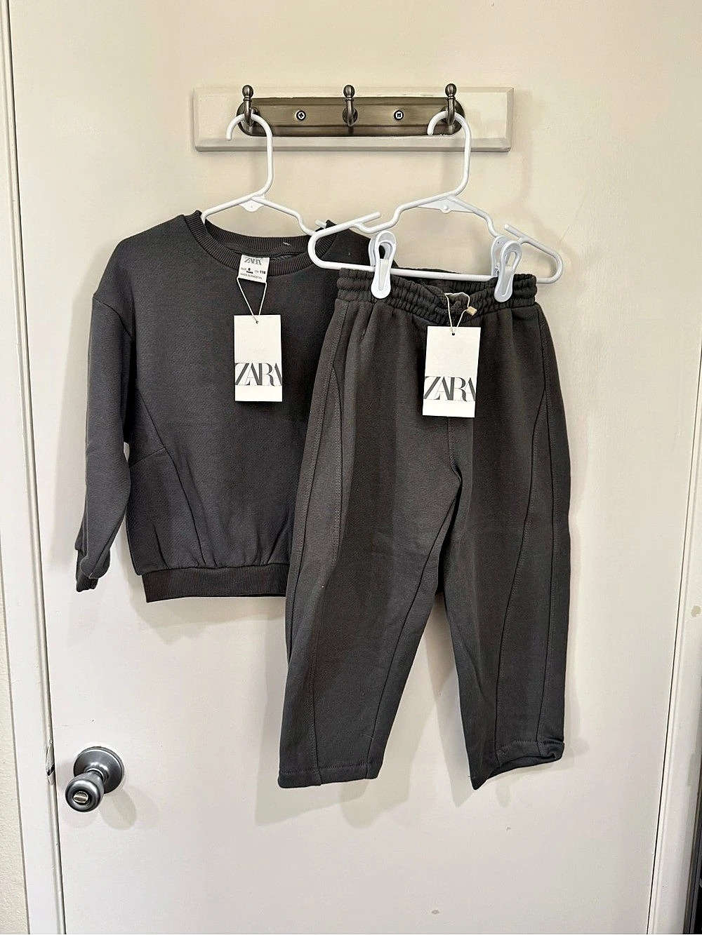 Zara Gray Matching Set 6 Years NWT